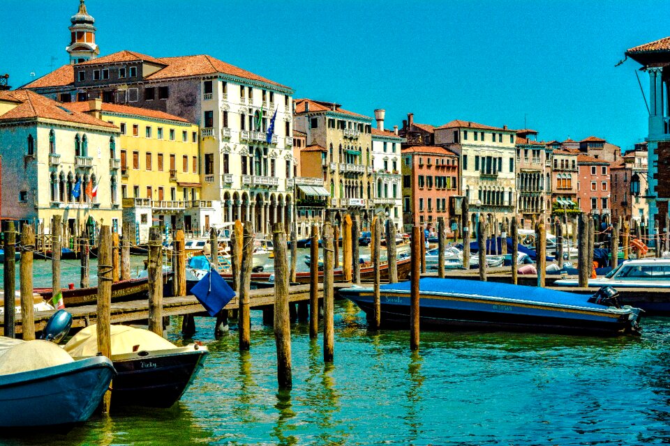 Boat gondola venice