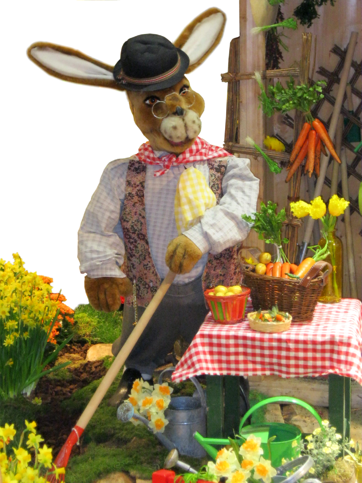 Deco tubes easter bunny
