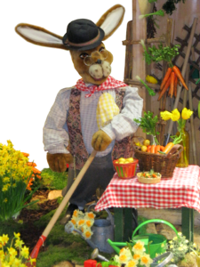Deco tubes easter bunny