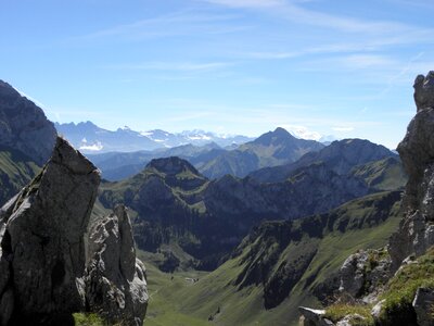 Landscape panoramic nature photo