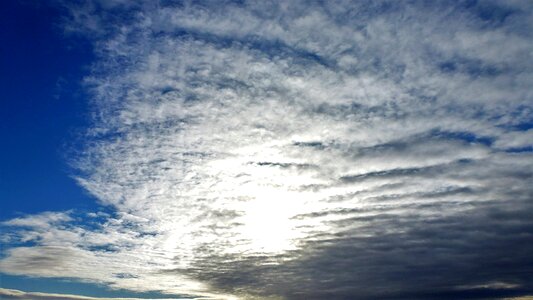 Cloud cloudy sky sun photo