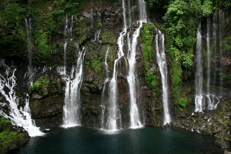 Nature cascade flow photo