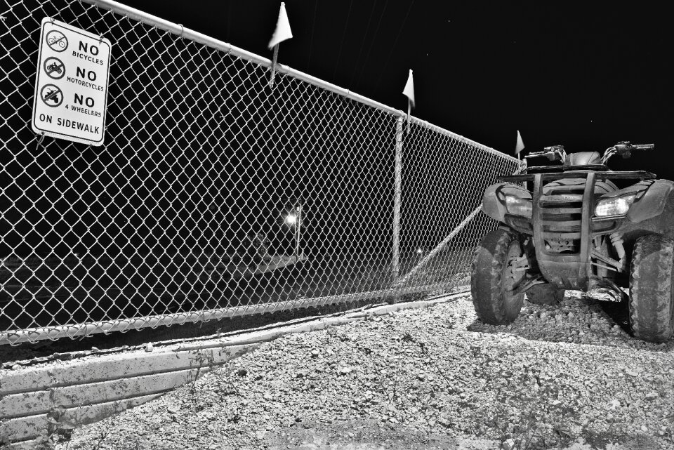 Black and white vehicle transport