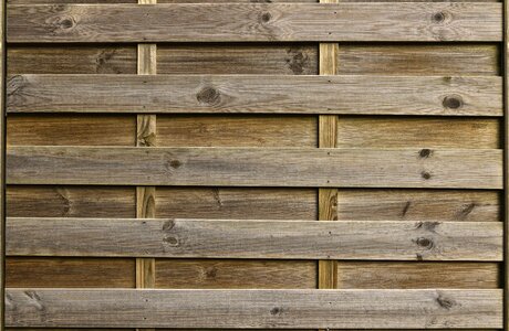 Boards battens fence photo