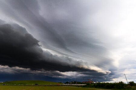 Squall line weather front storm front photo