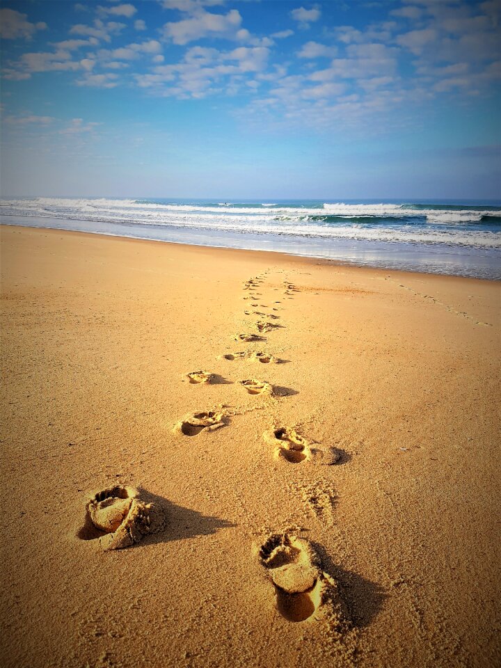Coast waters sea