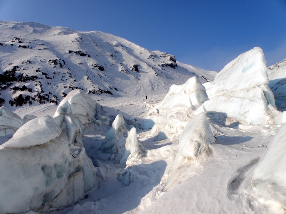 Kamchatka kozelsky volcano pass photo