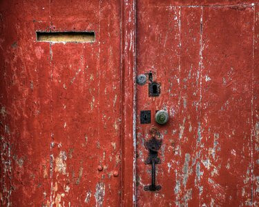 Handle lock mailbox photo