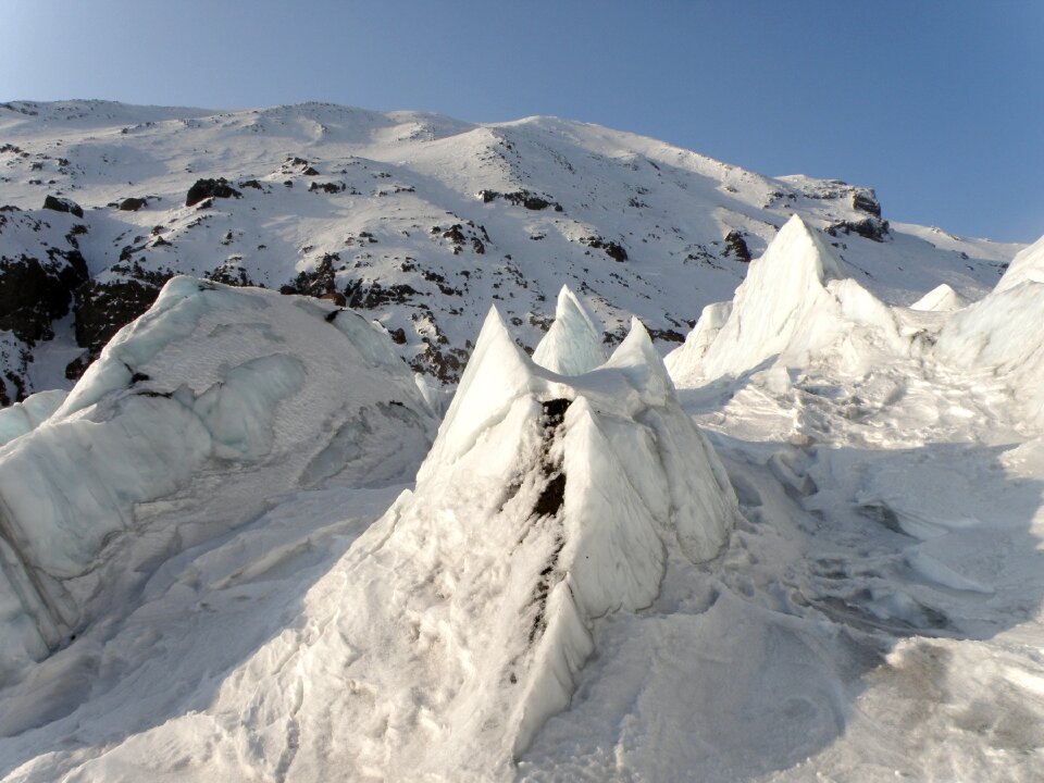 Kamchatka kozelsky volcano pass photo