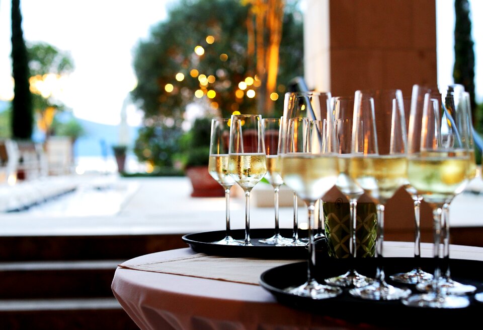 Luxury champagne style