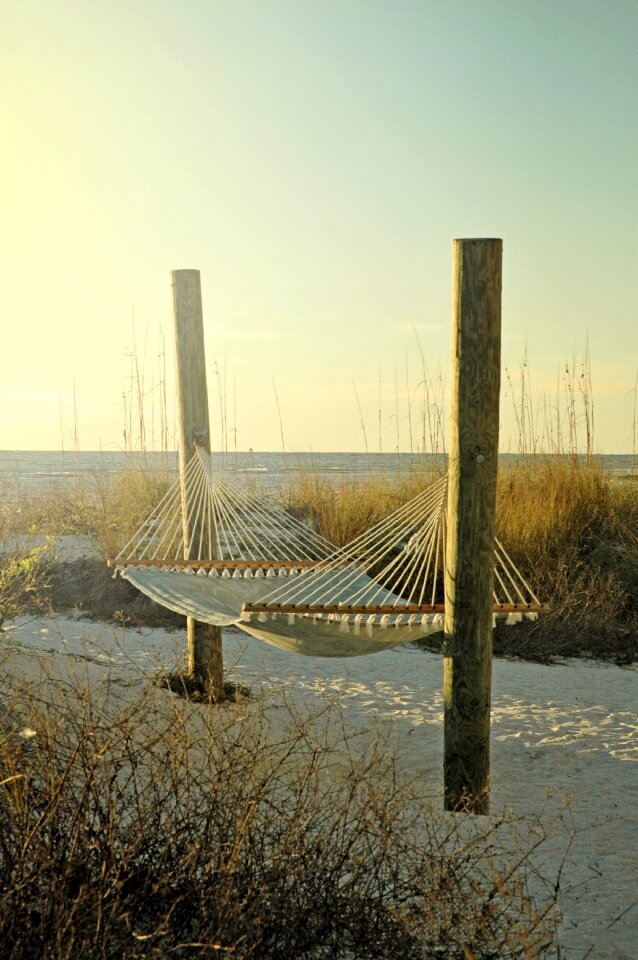 Landscape hammock relax