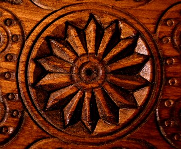 Round craft ornate