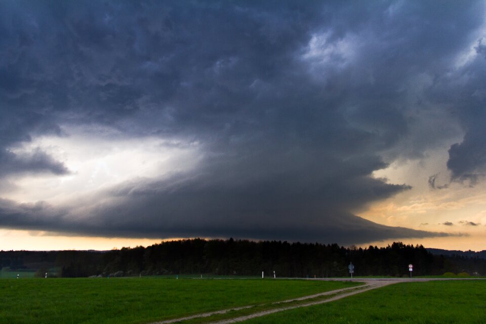 Storm hunting meteorology monster photo