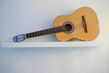 Wooden guitar music