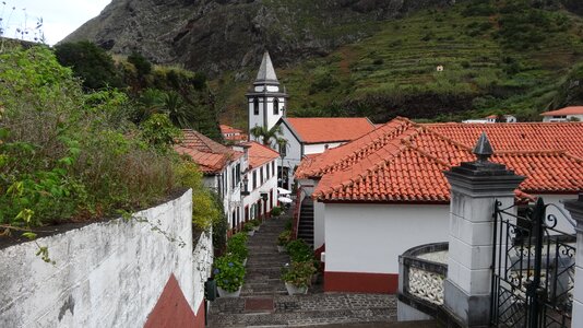 Old madeira village photo