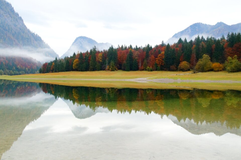 Nature lake mountain