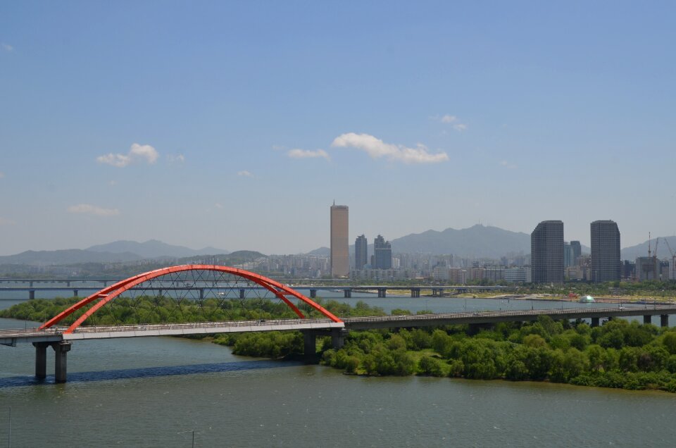 Sogang school river bridge