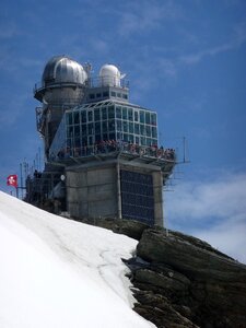 Jungfraujoch science mountains photo