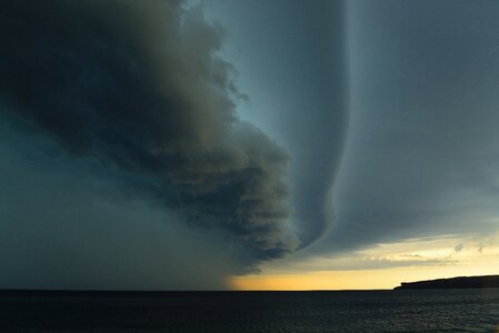 Sky storm weather