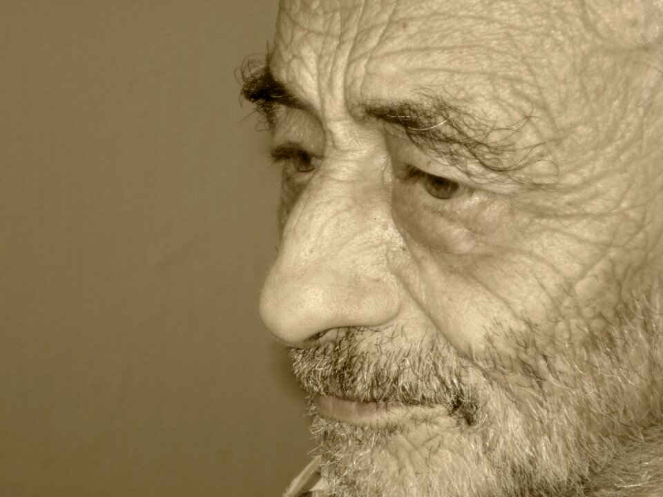 Adult men's facial
