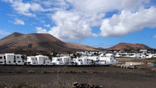 Mountain sky canary islands