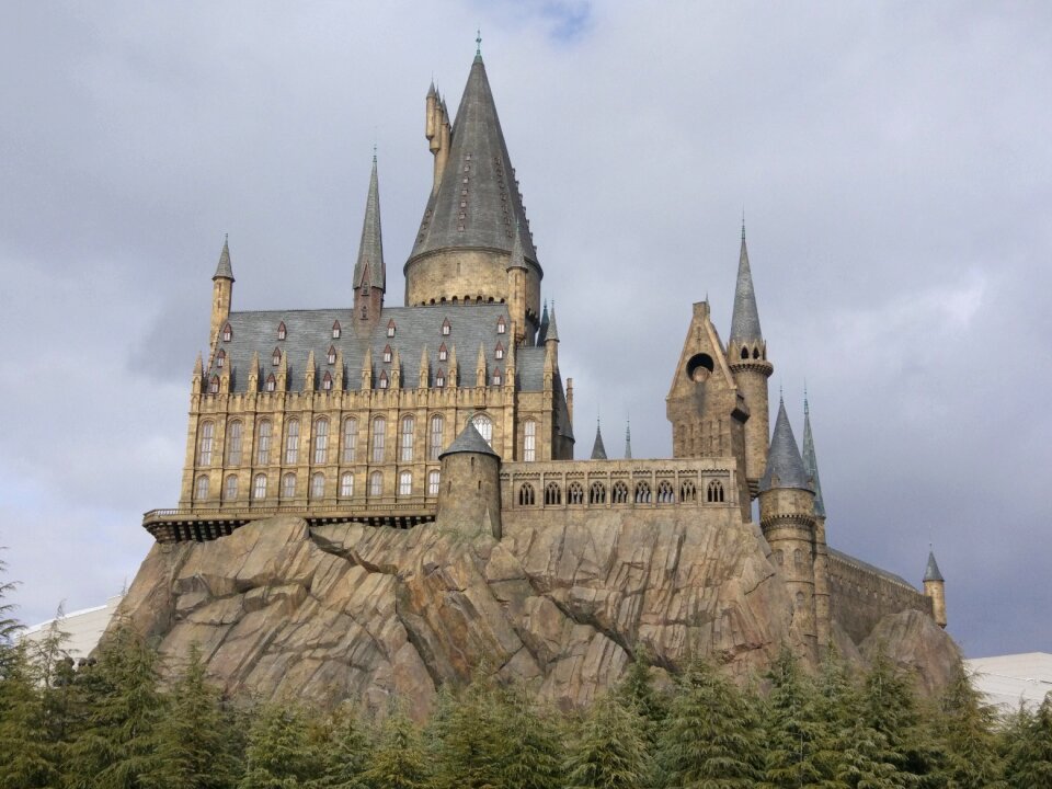 Gothic travel castle