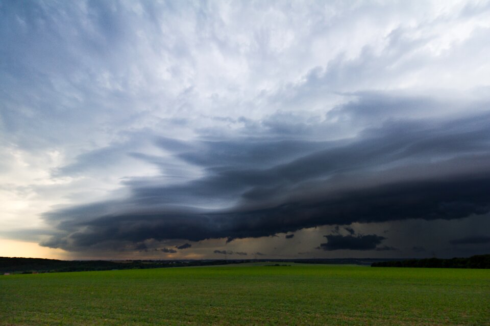 Cumulonimbus storm hunting meteorology photo