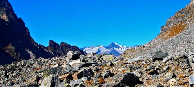 Sky panorama valais