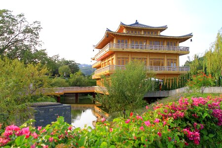 Pagoda house the golden pavilion