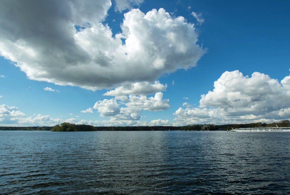 Panorama cloud summer