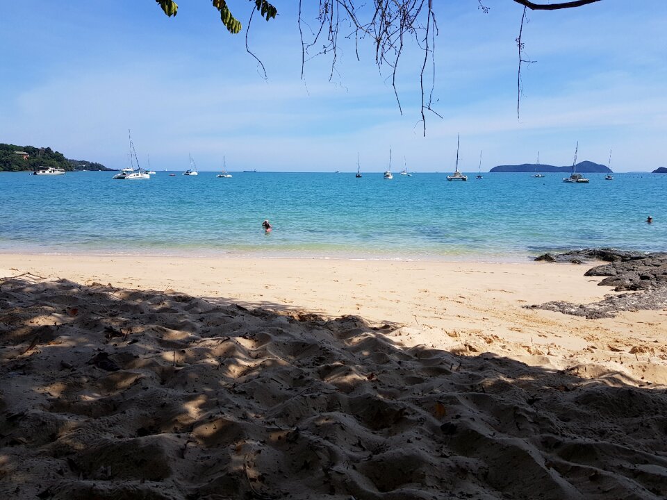 Water sand thailand photo