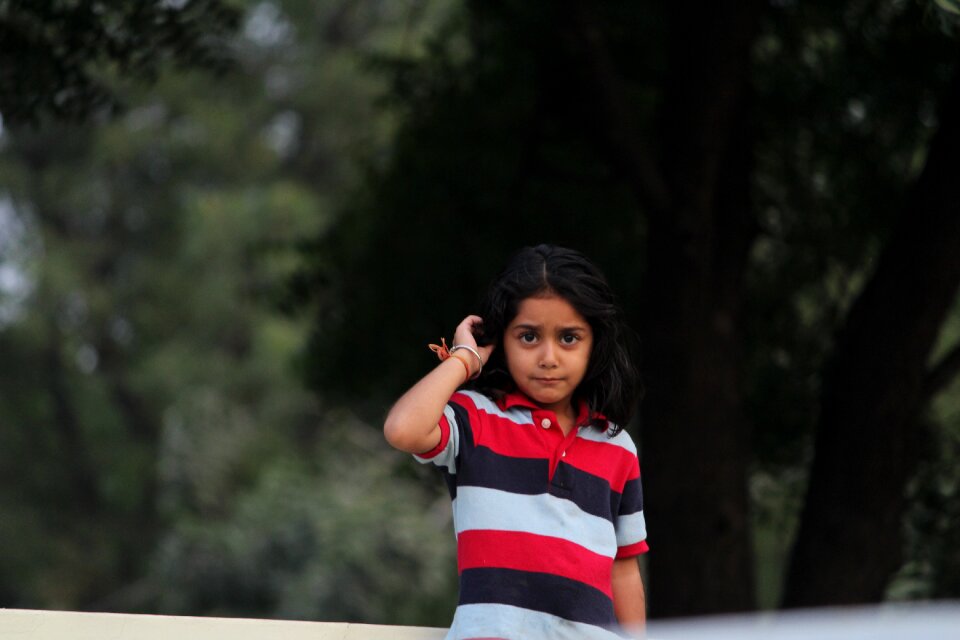 Portrait girl cute