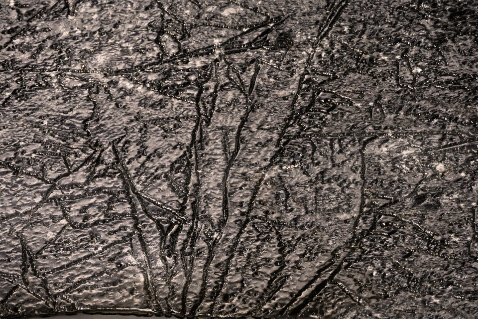 Channels cracks melt