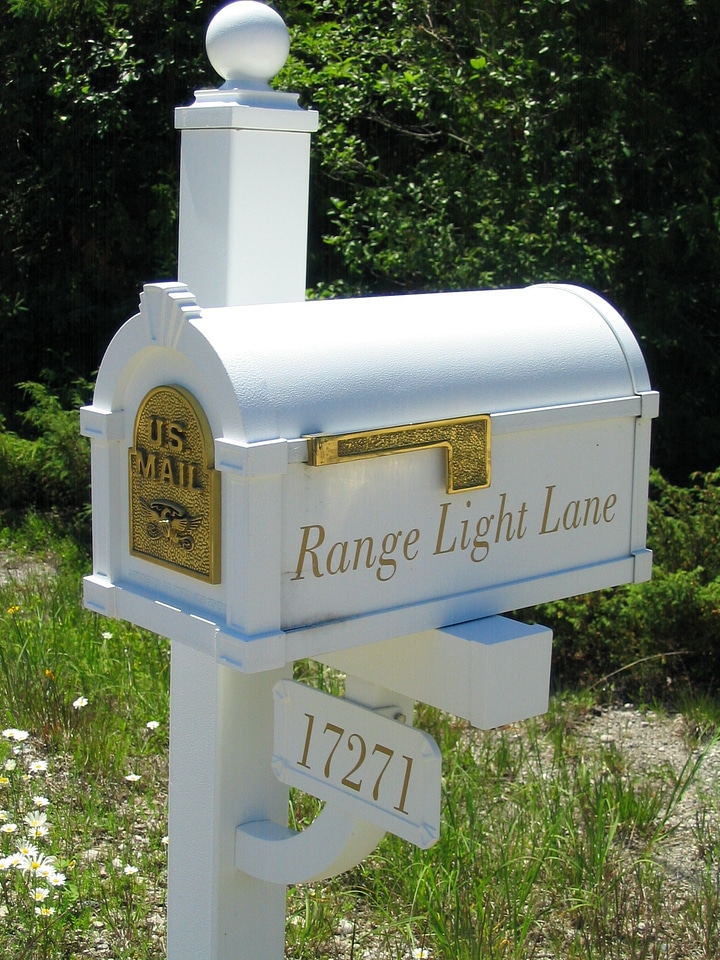 Letter us mail letter box