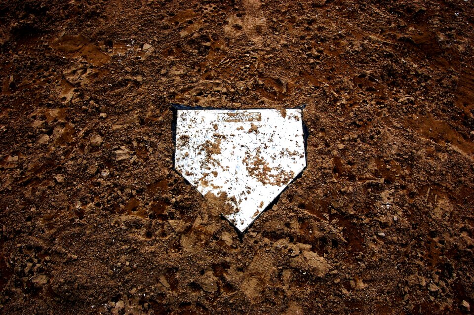 Stone baseball base