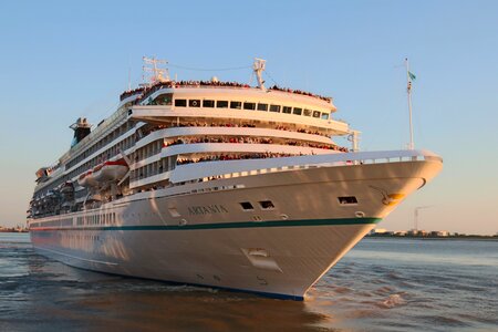 Ms artania cruise ship white lady