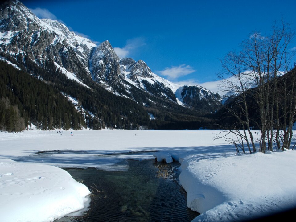 Winter ice cold