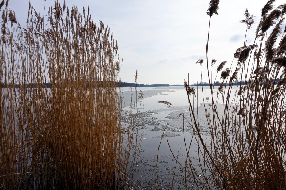 Waters sky lake photo