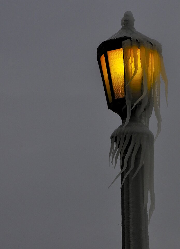 Ice gray lamp