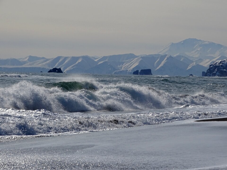 Beach coast surf