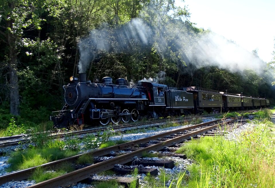 Train track engine