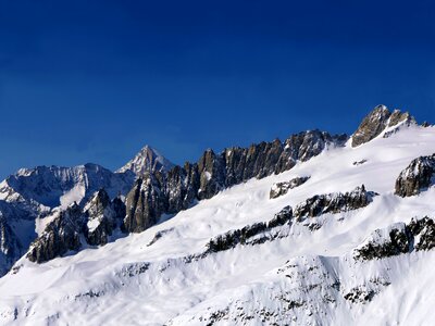 Summits snow high photo