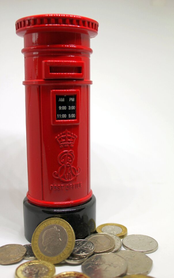 Currency mailbox coins