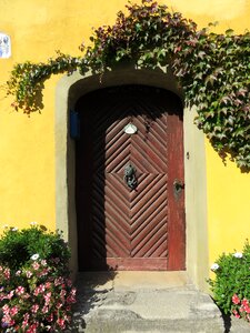 Entrance doorway house photo