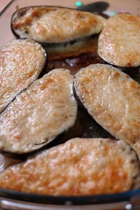 Scalloped cheese eat
