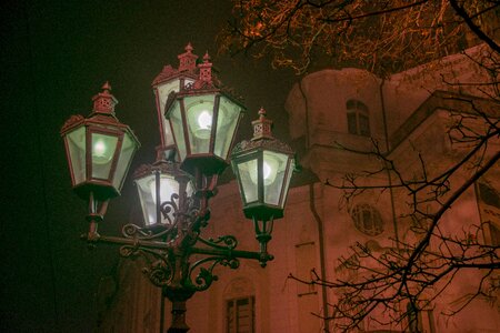 Light public lighting lantern photo