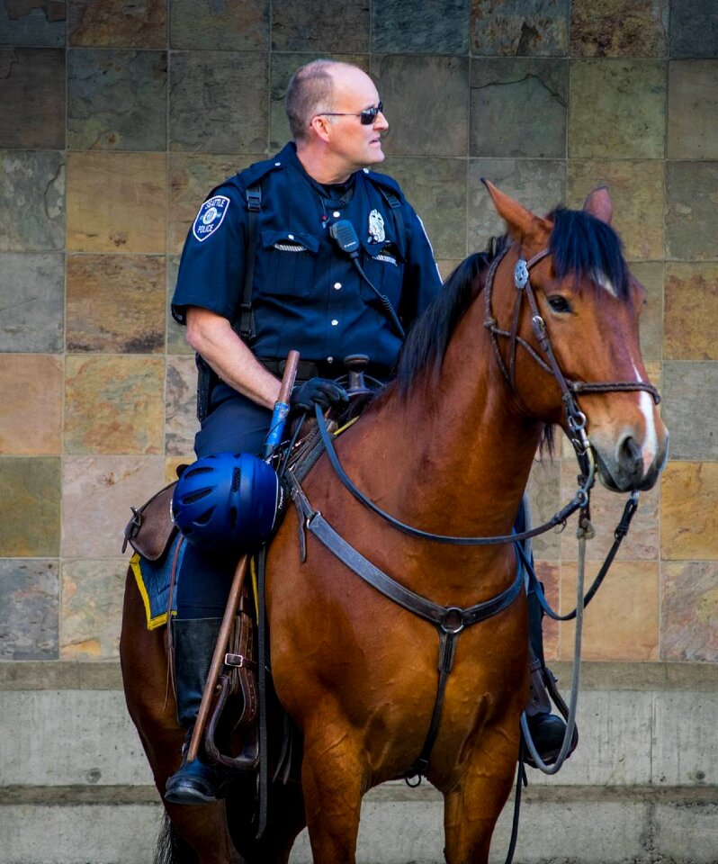 Man cavalry uniform