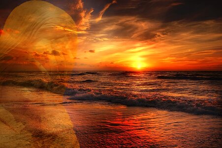 Waters sun sea