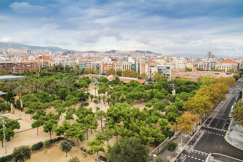Empty barcelona spain