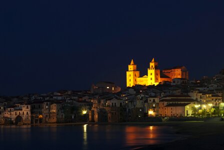 Panoramic travel cefalù photo